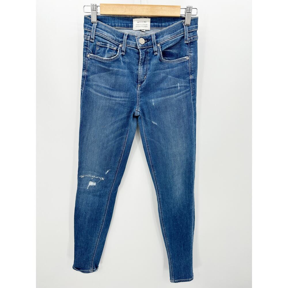 McGuire Medium Wash Newton Blue Cotton Blend Denim Skinny Jeans Women's Size 27